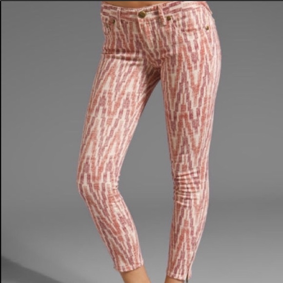 Free People Denim - Free People ikat print pants